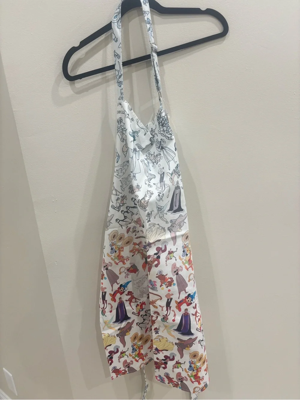 NWT Disney Parks Ink & Paint Collection Apron
